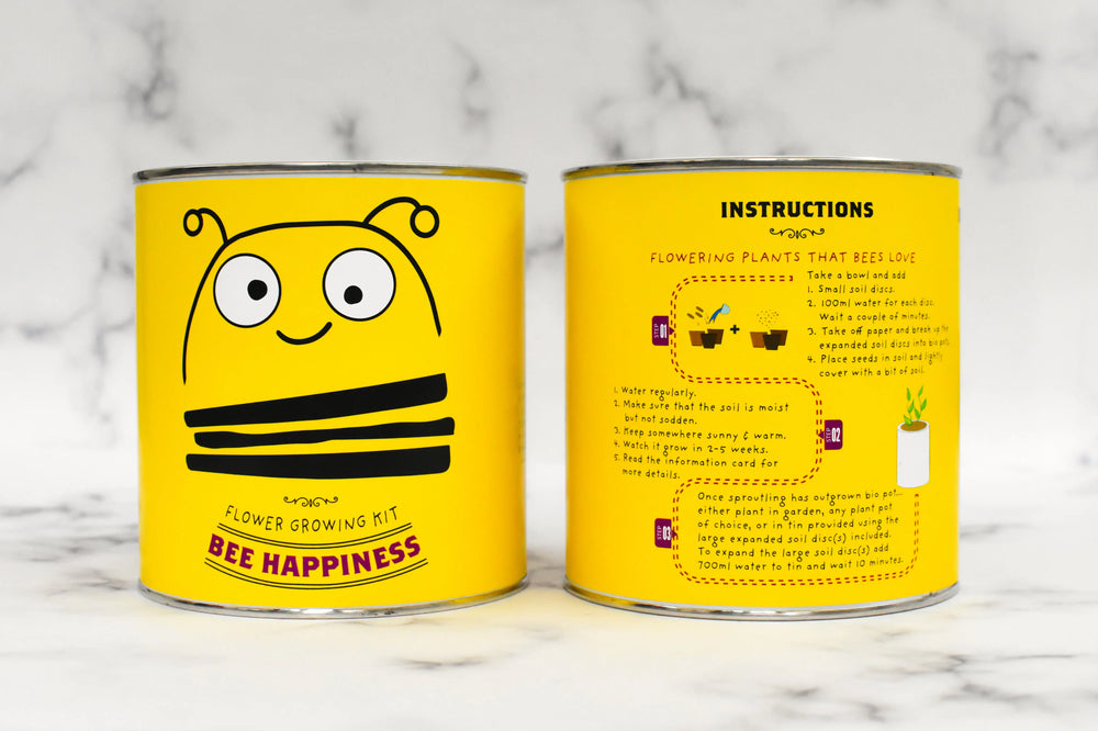 Bee Happiness - Grow Your Own Flower Kit 