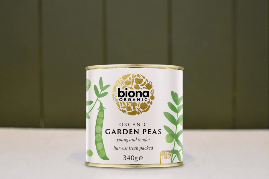 Organic Garden Peas