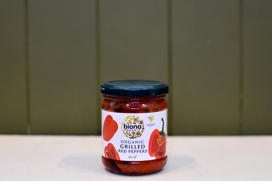 Organic Grilled Red Peppers
