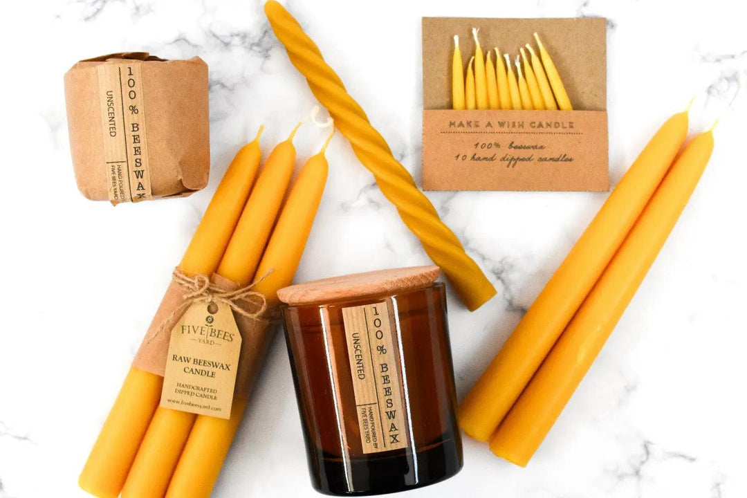 Everything You Need To Know About Beeswax Candles - Green Pear Eco