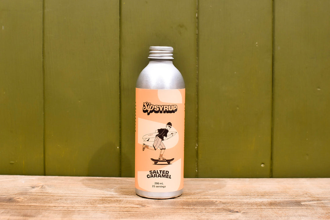 Salted Caramel Syrup 200ml | Sip Syrup