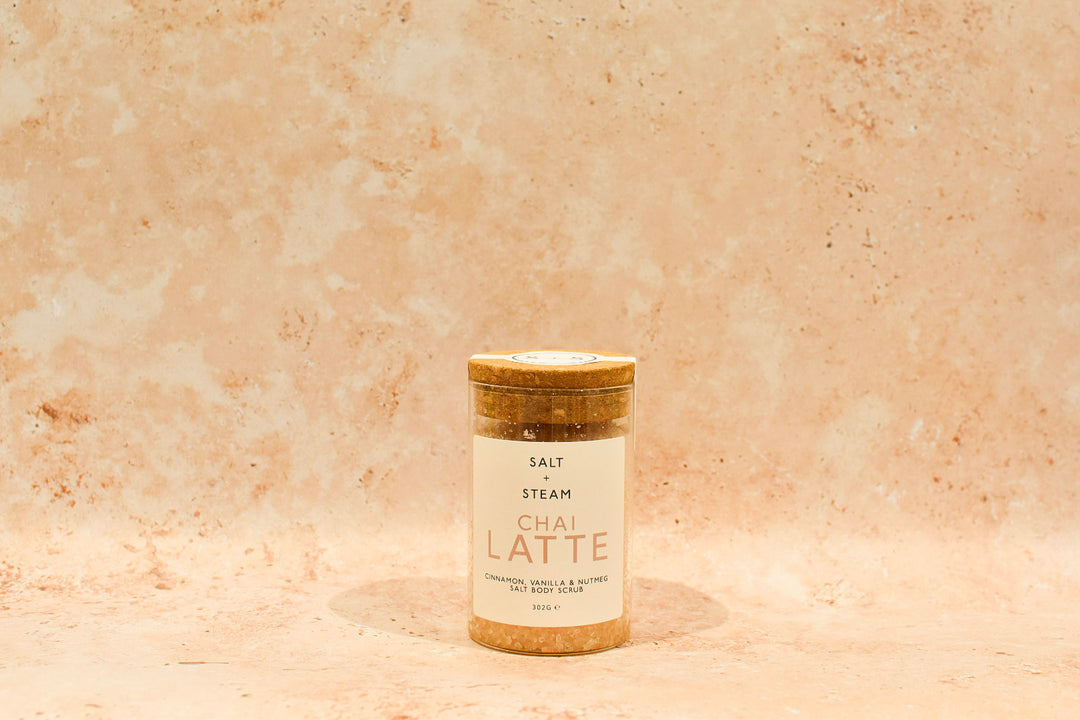 Pear Post Salt + Steam Chai Latte Body Scrub 302g