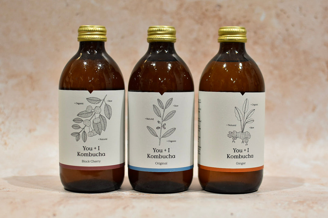 Pear Post You + I Kombucha