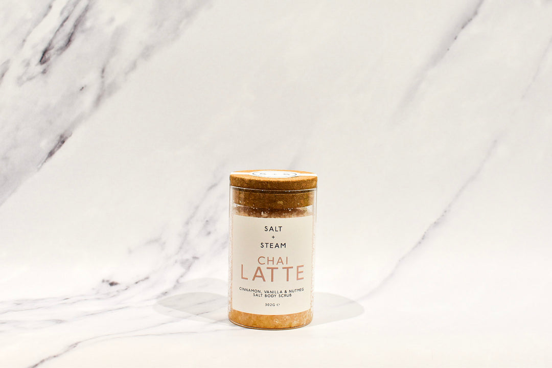 Chai Latte - Spiced Vanilla Body Scrub 302g | Salt + Steam