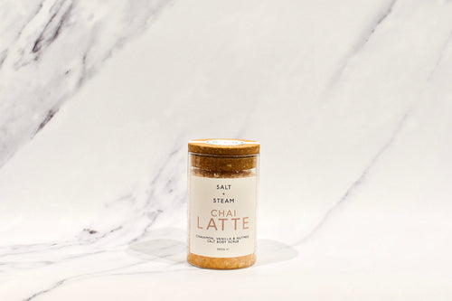 Chai Latte - Spiced Vanilla Body Scrub 302g | Salt + Steam