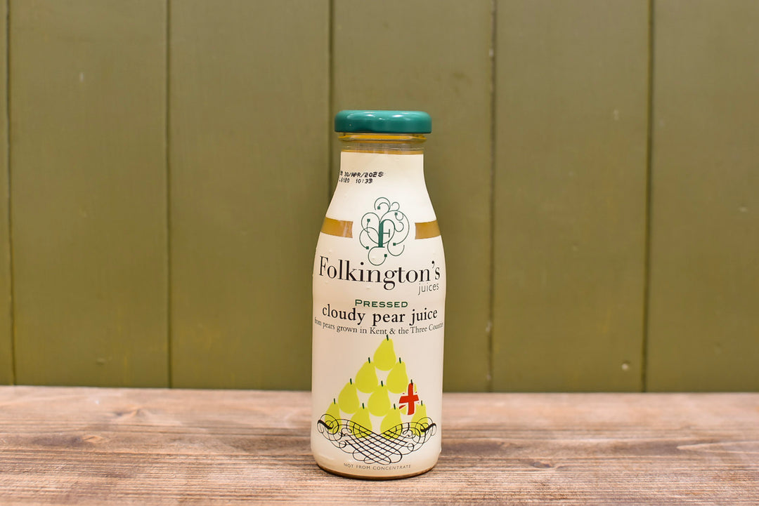 Cloudy Pear Juice 250ml | Folkington&