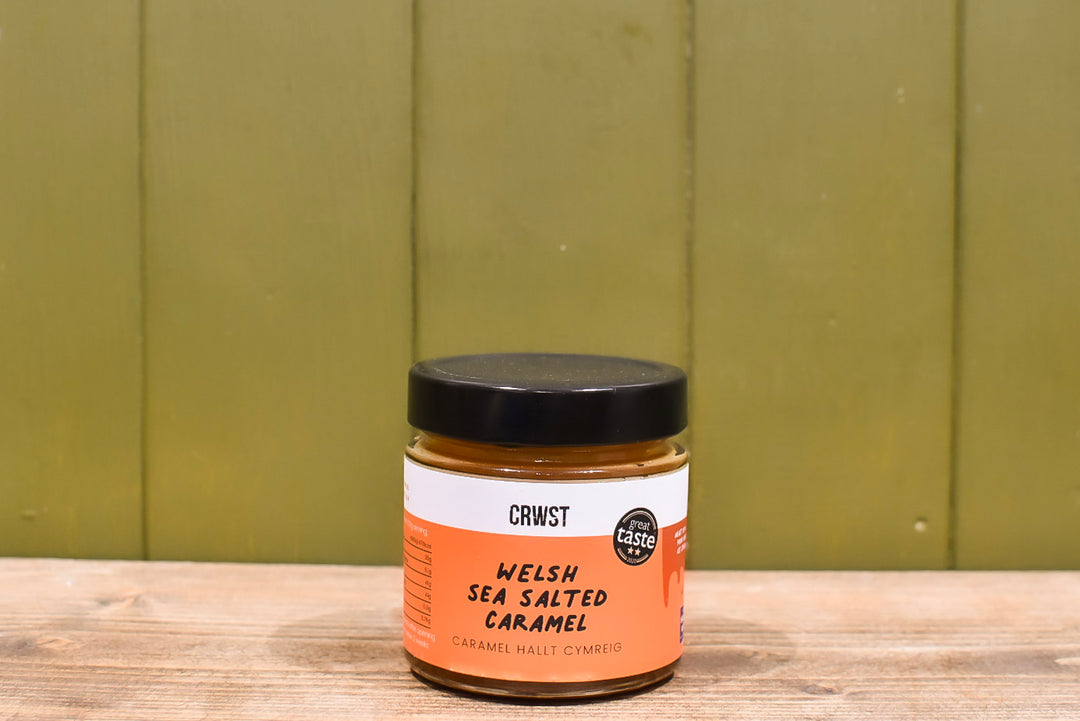 Welsh Sea Salted Caramel 210g | Crwst