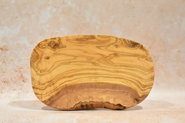 Pear Post Olive Wood Rustic Board 30cm