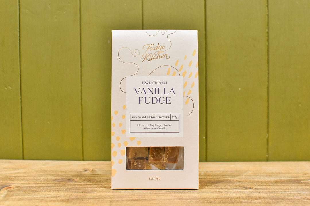 Fudge Kitchen Traditional Vanilla crumbly fudge 125g gift pack