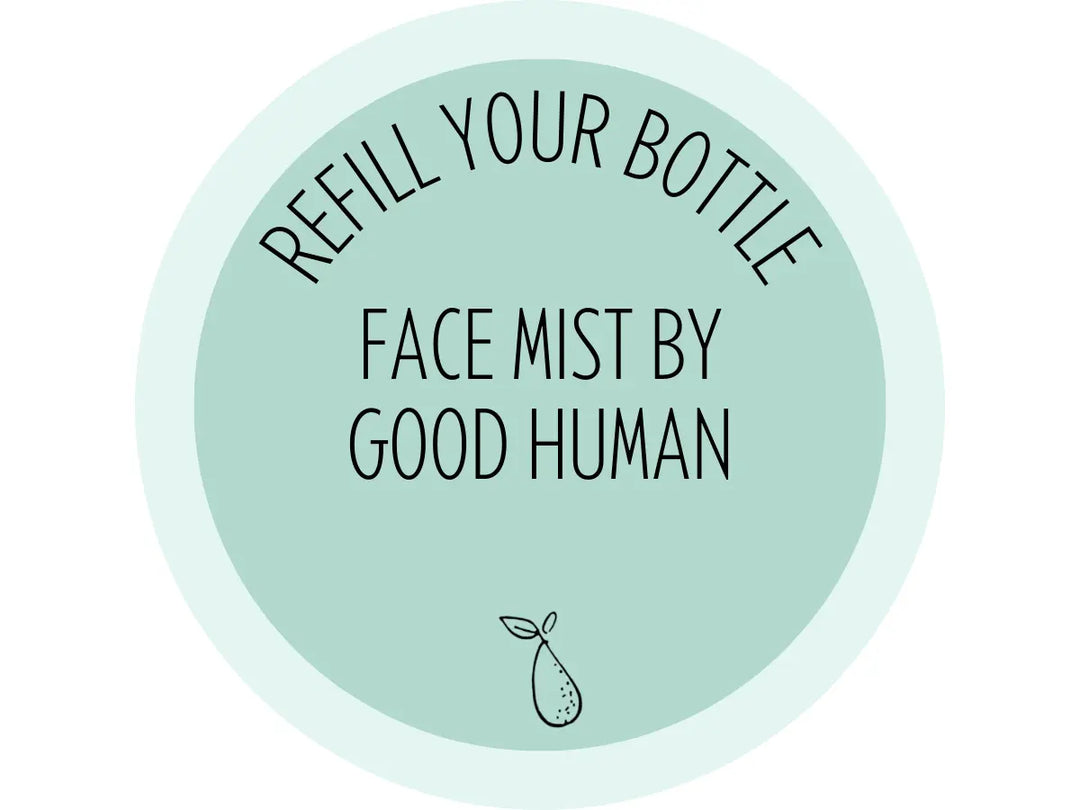 Refill Rose Water Face Mist by Good Human Skincare - Essex/Suffolk/Cambs Delivery