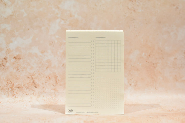 Pear Post Coffeenotes Organiser Pad
