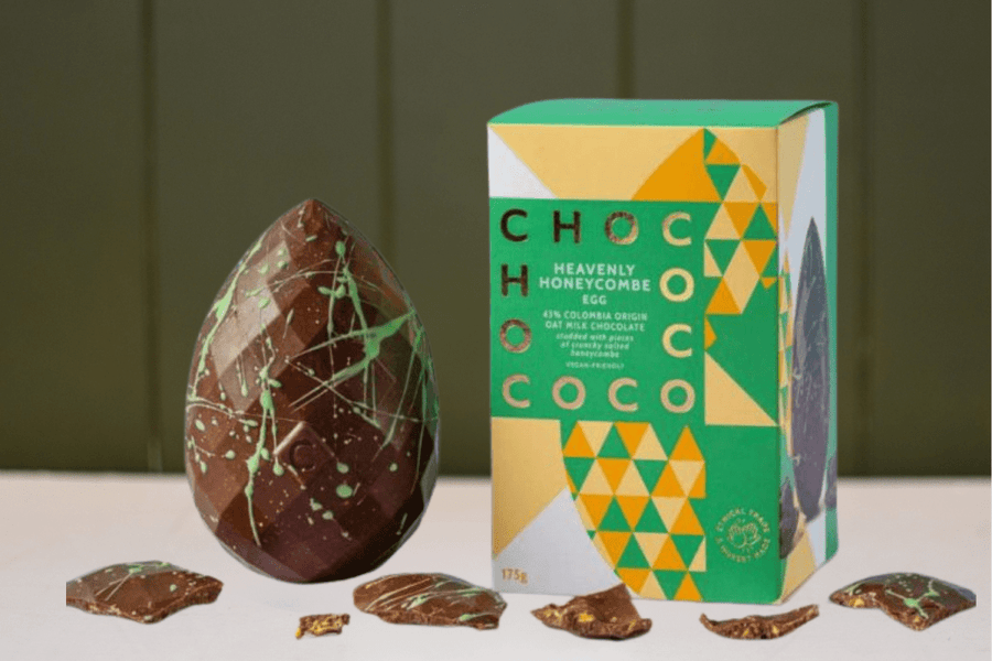 43% Oat M!lk & Honeycombe Easter Egg - Chococo
