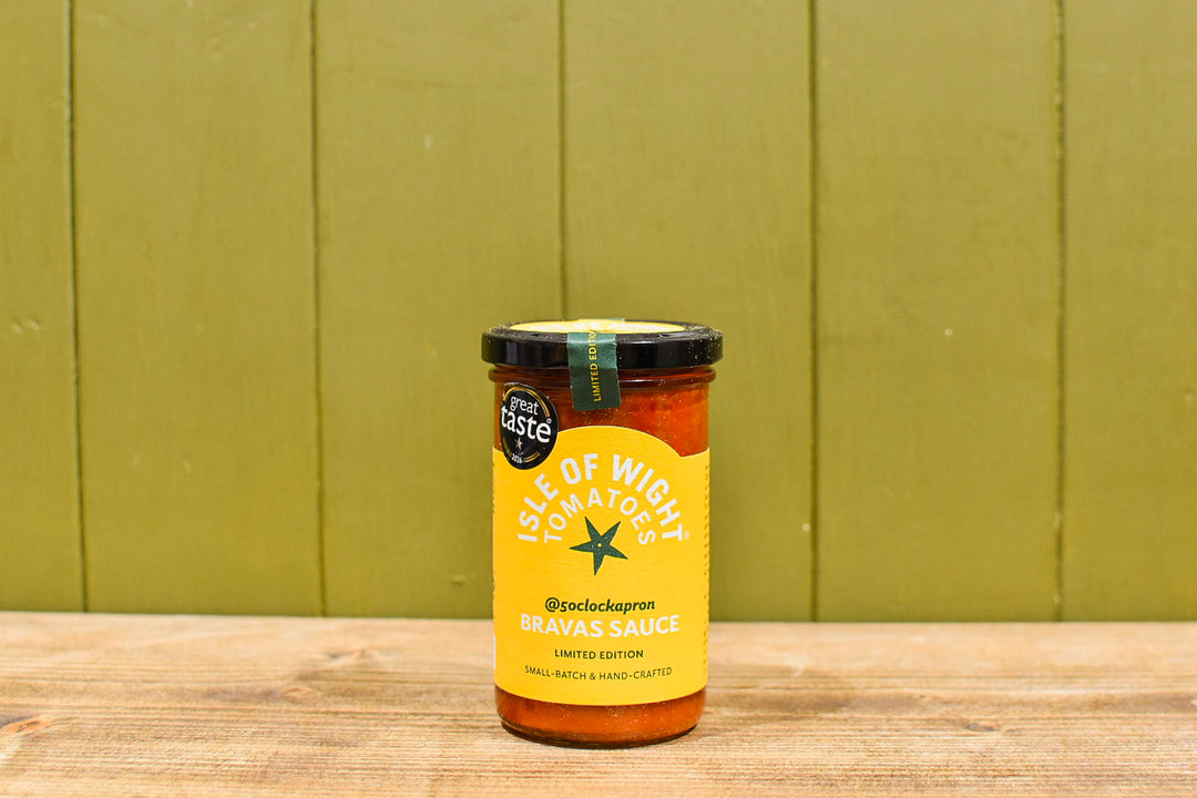Jar of Isle of Wight Tomatoes Bravas Sauce 240g