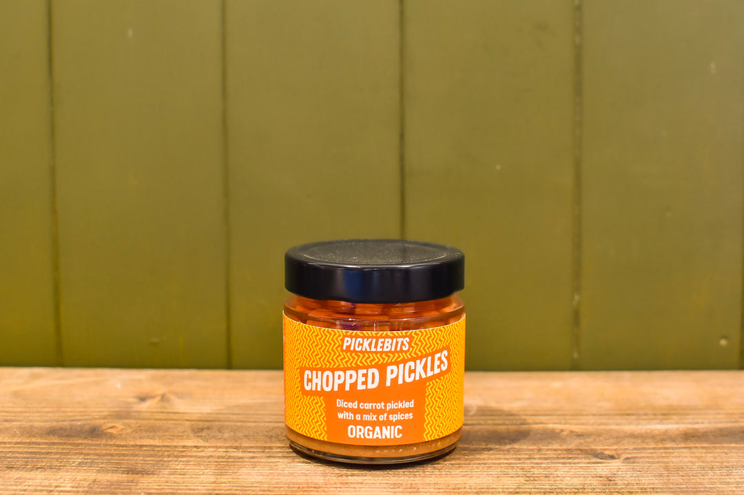 Organic Chopped Pickled Carrot | Picklebits