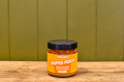 Organic Chopped Pickled Carrot | Picklebits