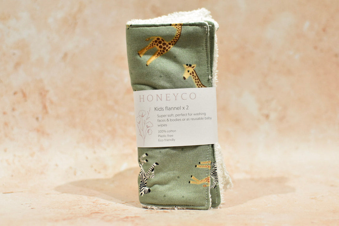 Pear Post Kids Face Cloths