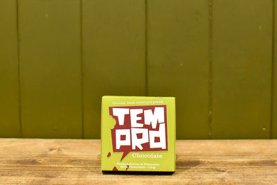 Peanut Butter & Pistachio - Chocolate 100g | TEMPRD