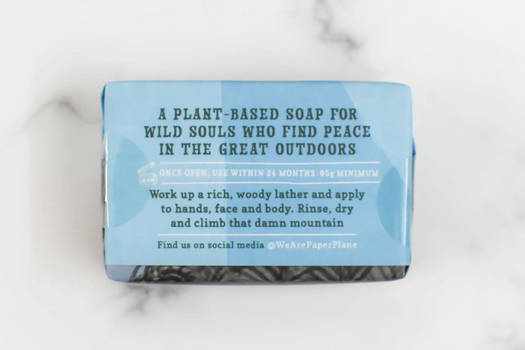 The Outdoorsman Soap Bar - 100% Natural Vegan Soap