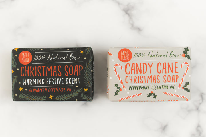 Christmas Soap Bars by Paper Plane Designs