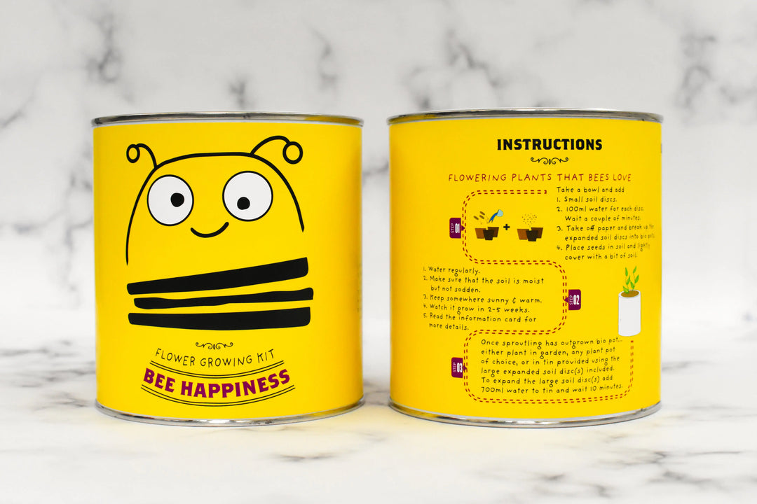 Bee Happiness - Grow Your Own Flower Kit