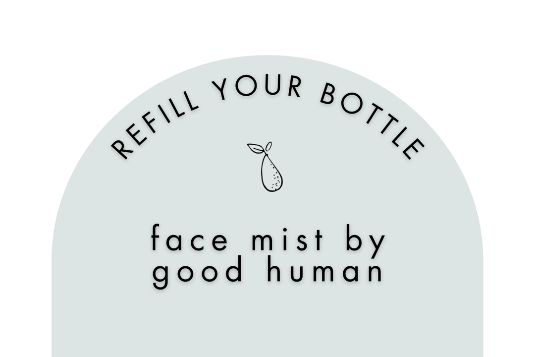 Refill Rose Water Face Mist by Good Human Skincare - Essex/Suffolk/Cambs Delivery 