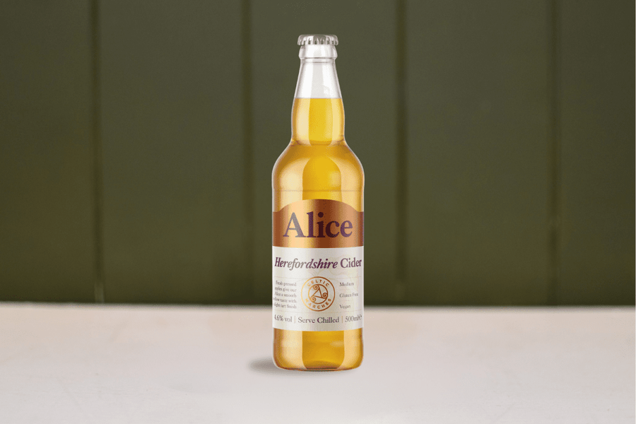 Alice - Medium Dry Cider 4.6% | Celtic Marches