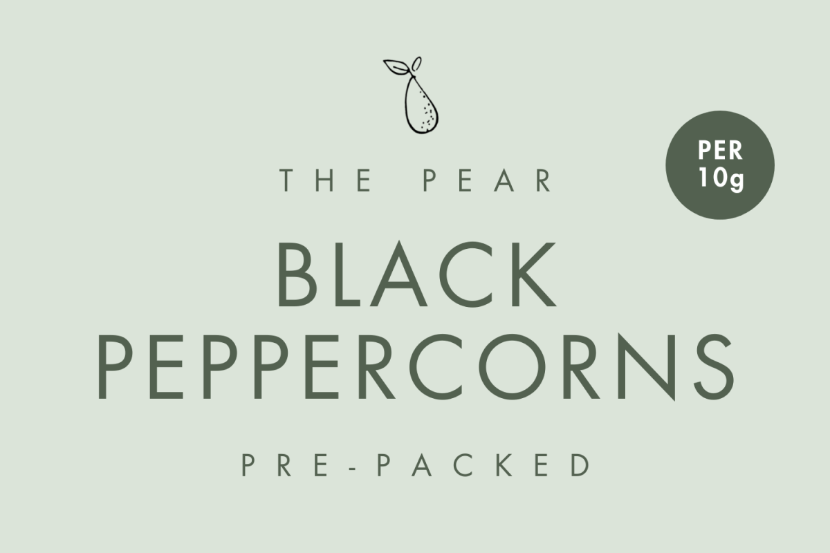 Black Peppercorns - Per 10g - Local Delivery