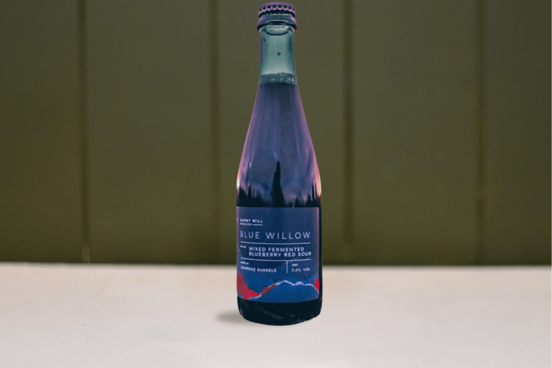 Blue Willow - Barrel Aged Blueberry Red Sour 7.4% | Burnt Mill