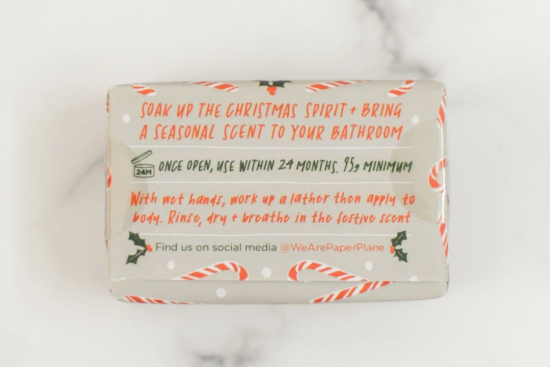 Christmas Soap Bars by Paper Plane Designs