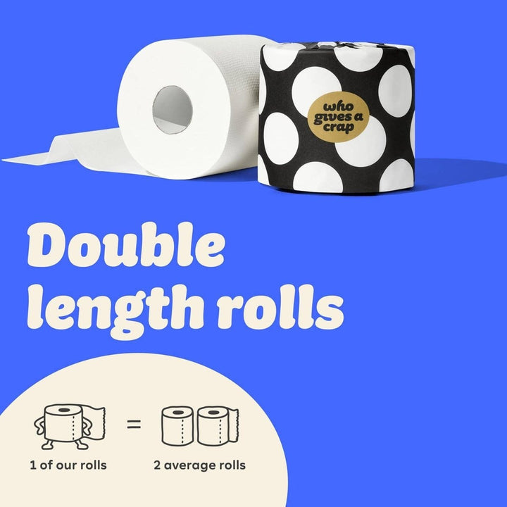 Extra Soft Double Length Toilet Roll (8 pack)