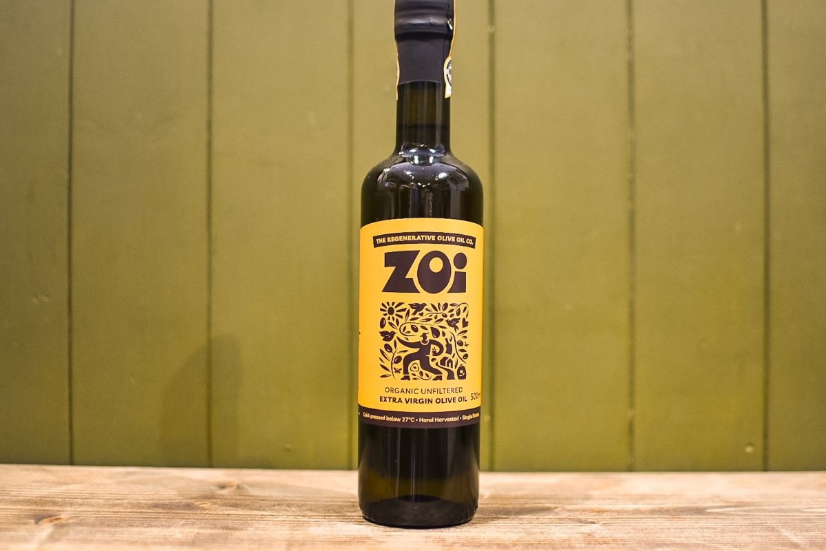 Extra Virgin Olive Oil Bottle | Zoi