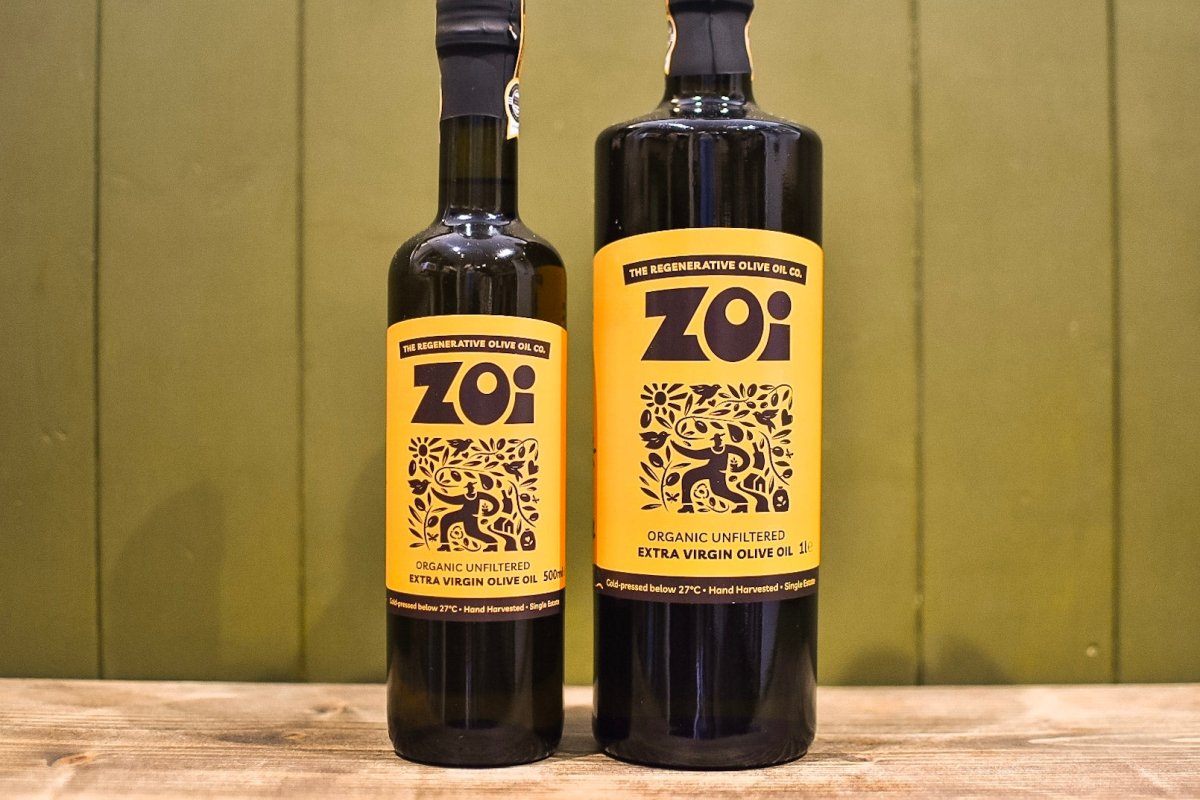Extra Virgin Olive Oil Bottle | Zoi