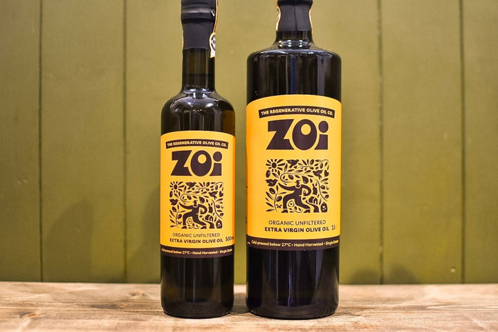 Extra Virgin Olive Oil Bottle | Zoi