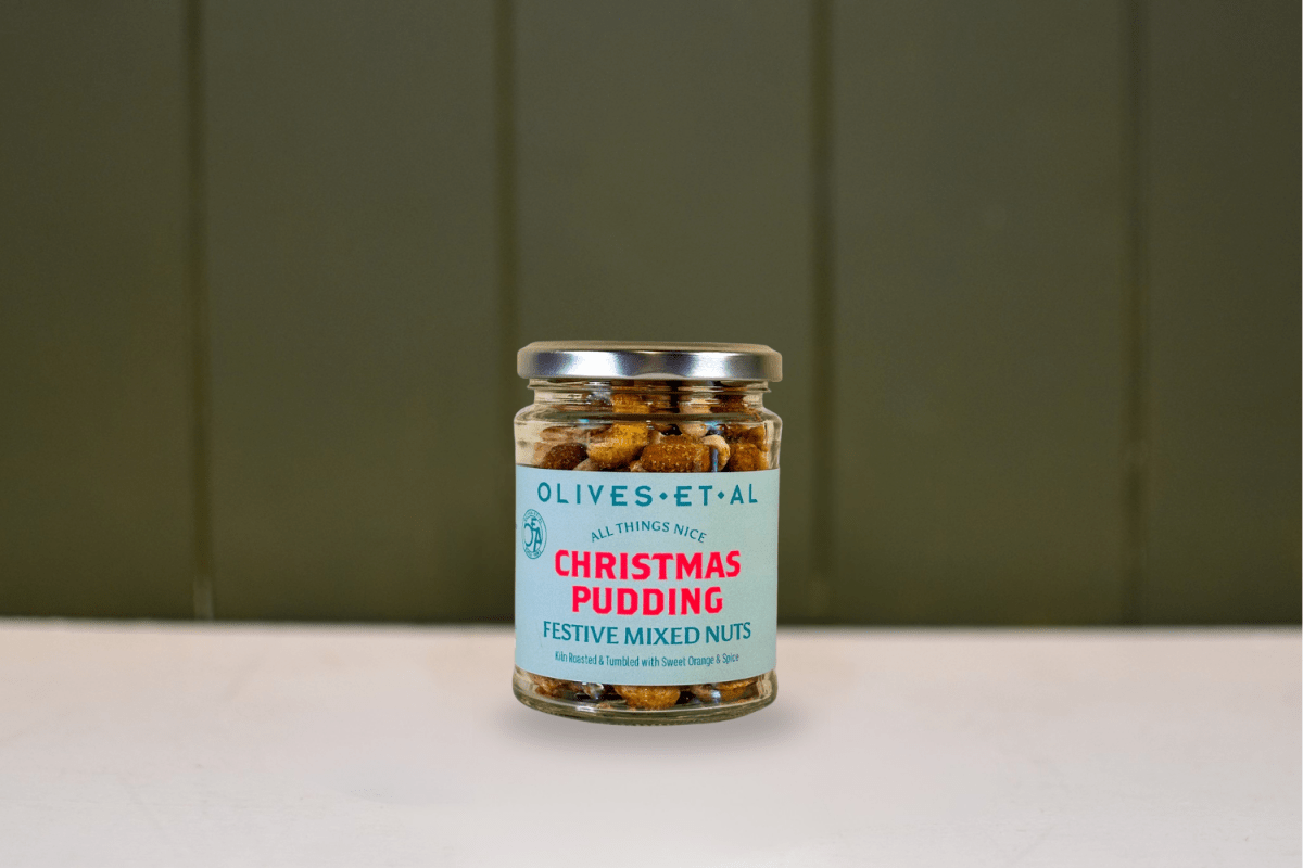 Festive Mixed Nuts "Christmas Pudding"