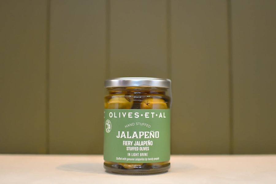 Fiery Jalapeno Stuffed Olives