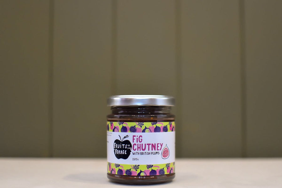 Fig Chutney Made With British Plums