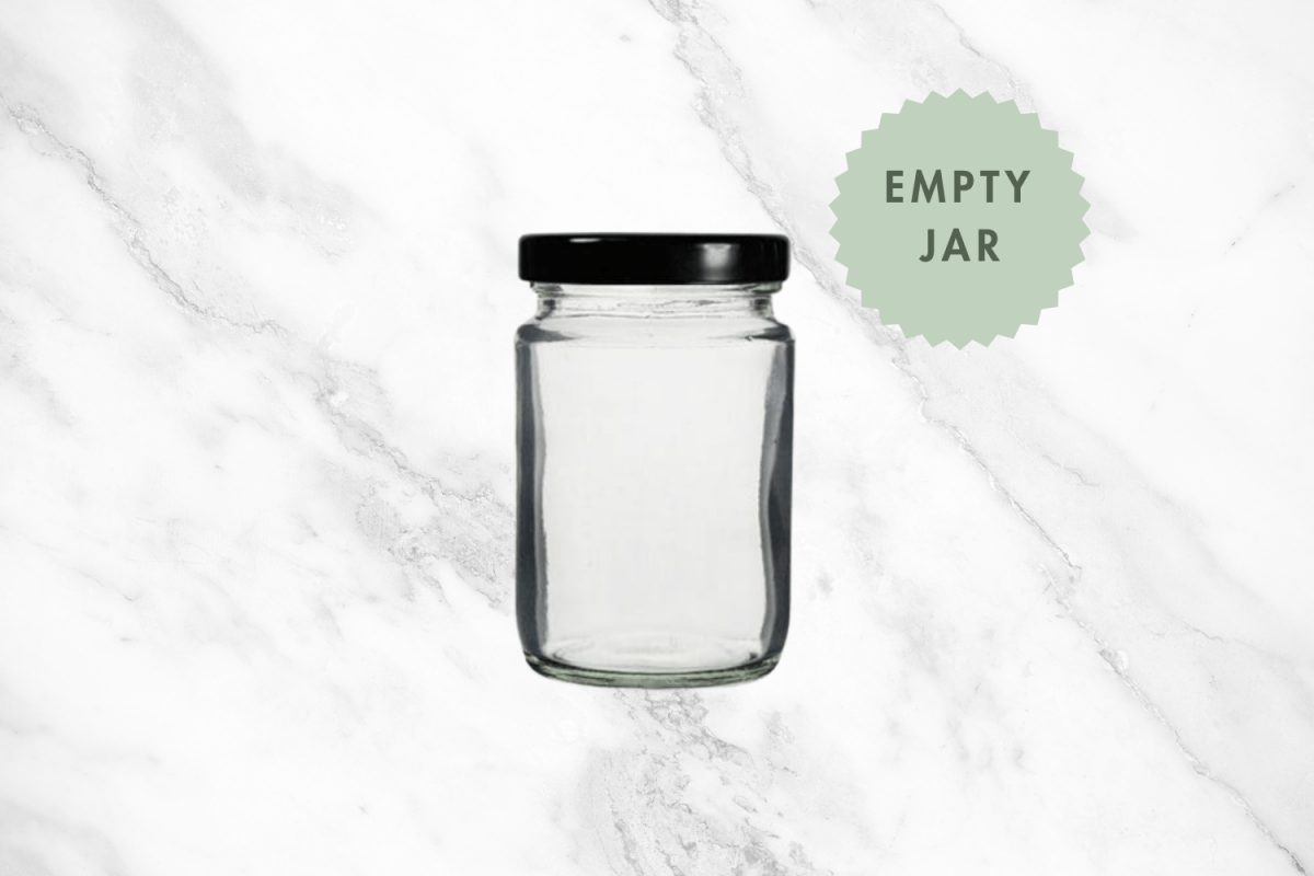 Glass Spice Jar