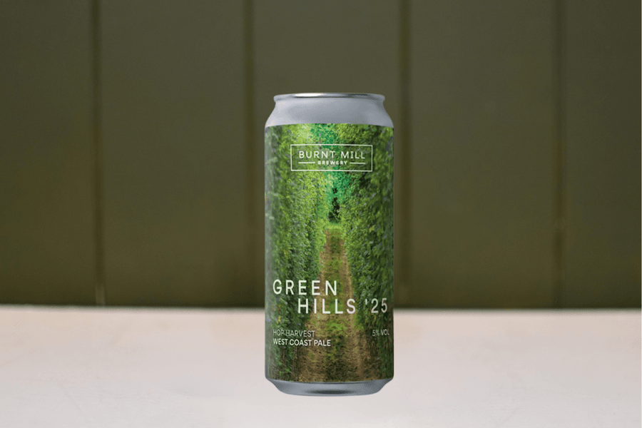 Green Hills ’25 – Hop Harvest West Coast Pale Ale 5% | Burnt Mill