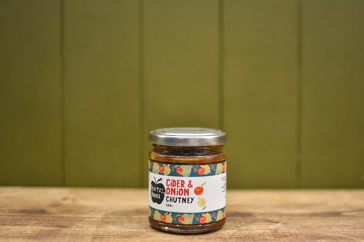Herefordshire Cider & Onion Chutney | Fruits of the Forage