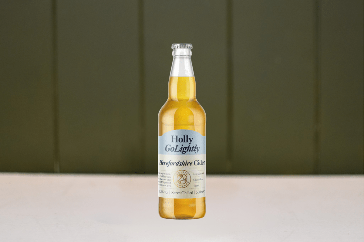 Holly GoLightly – Low Alcohol Cider 0.5% | Celtic Marches