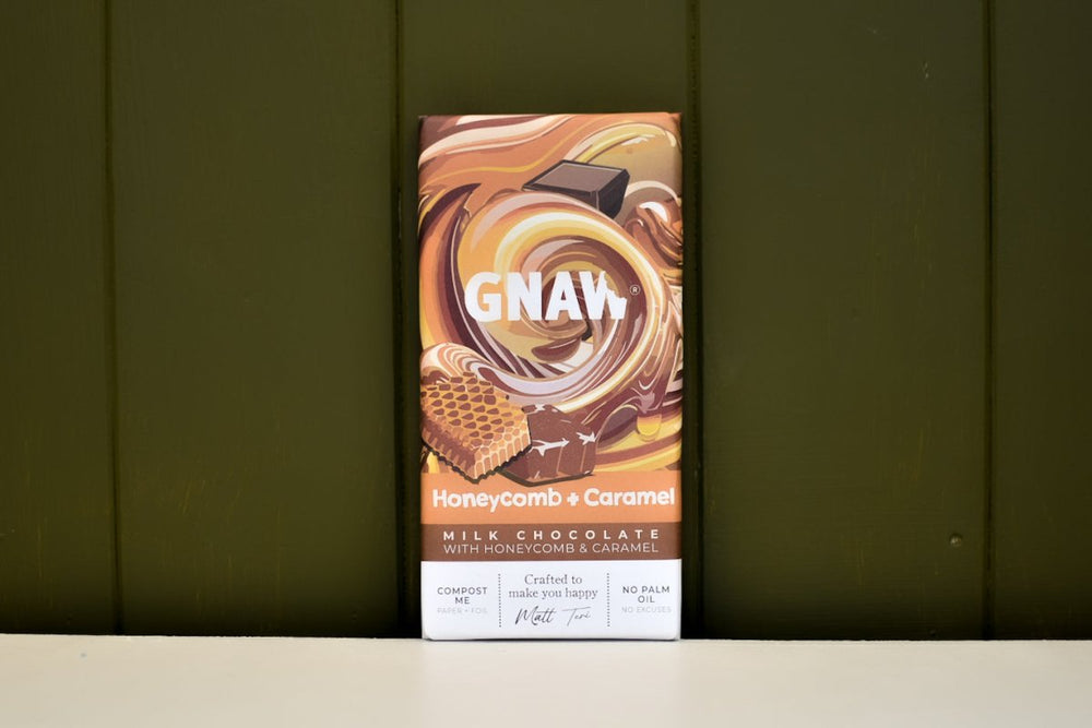 Honeycomb & Caramel - Milk Chocolate Bar