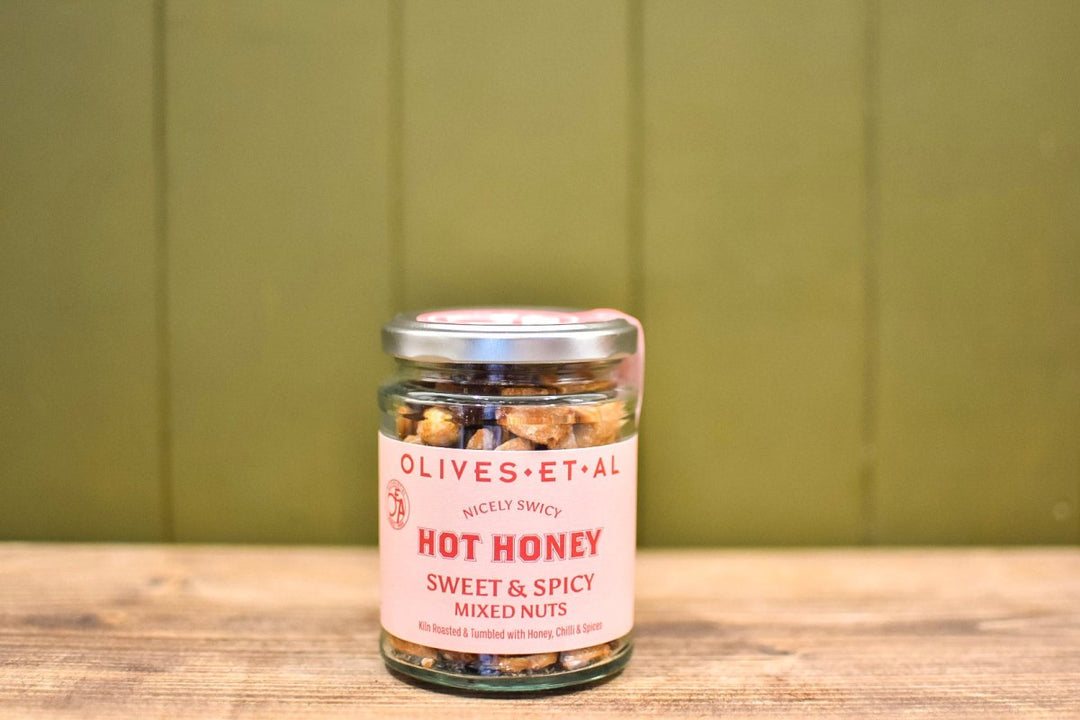 Hot Honey Mixed Nuts | Olives Et Al