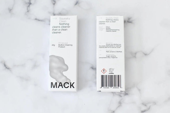 MACK Cleaner Cleaner 2 - Pack - Squeaky Clean