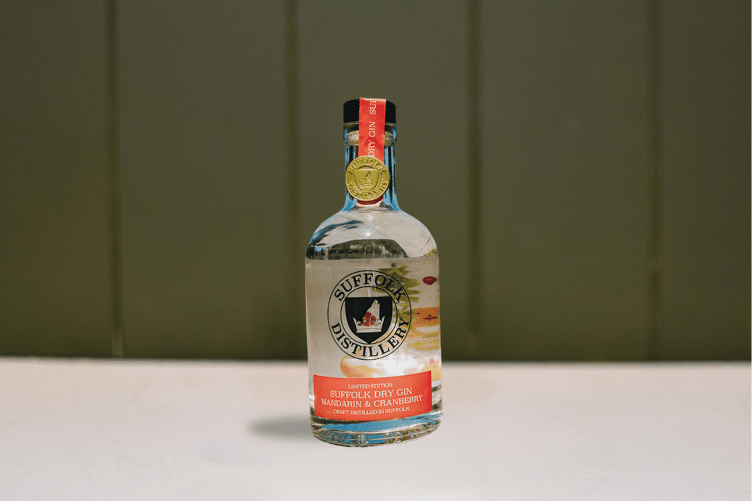 Mandarin & Cranberry Suffolk Dry Gin 43% | Suffolk Distillery