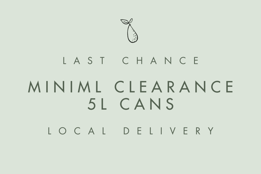 Miniml Clearance 5L Cans - Up To 30% Off - Local Delivery Only