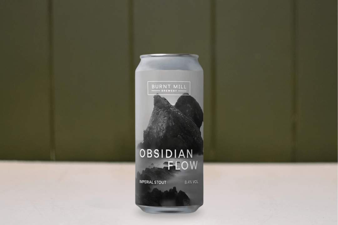 Obsidian Flow – Imperial Stout 8.4% | Burnt Mill