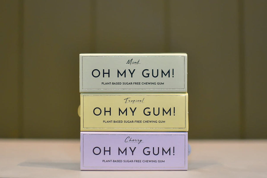 Oh My Gum! Plastic - Free Chewing Gum