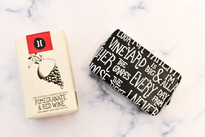 Olive Oil Soap Bar - Pomegranate & Red Wine 120g