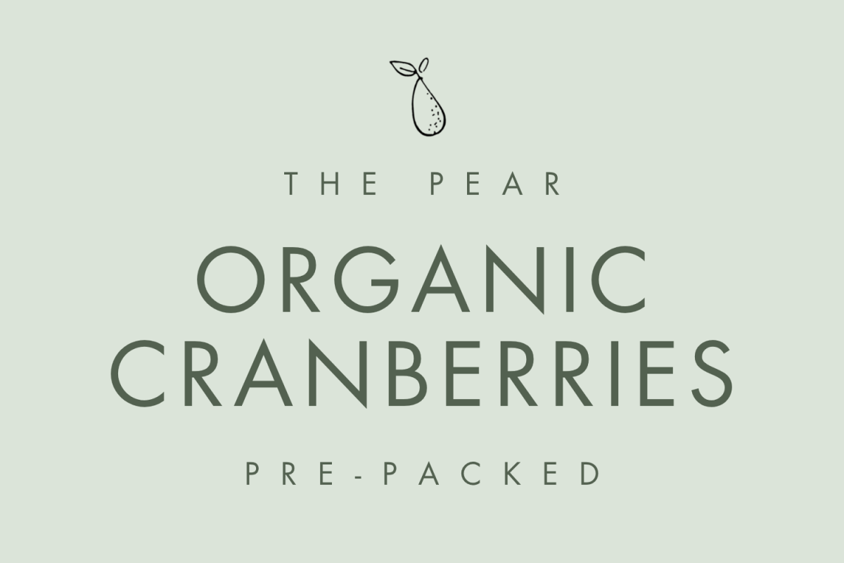 Organic Cranberries - Local Delivery