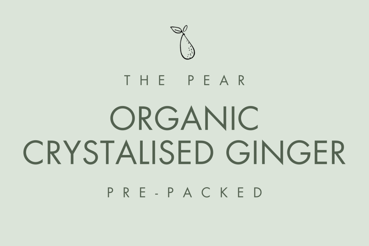 Organic Crystalised Ginger - Local Delivery